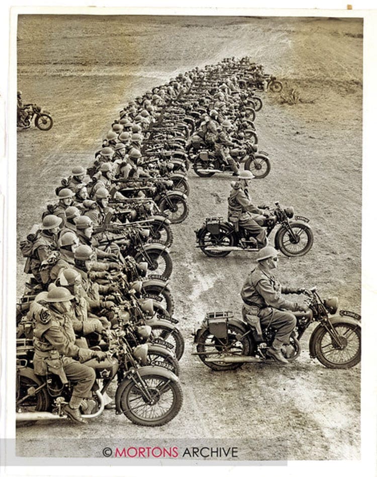 Long line of 16Hs and Big 4s in April 1941, during World War 2. Photo: Mortons Archive.