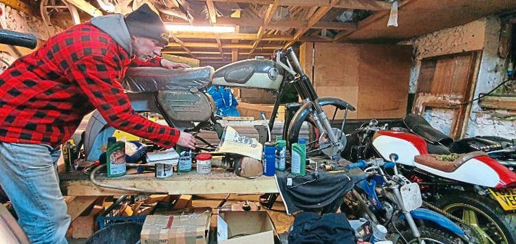 Editor of Classic Bike Guide, Matt Hull
