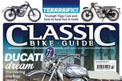 Classic Bike Guide March cover
