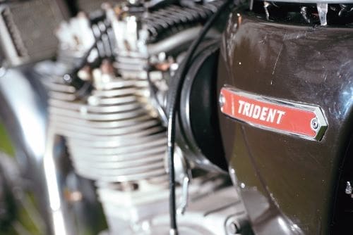 Triumph shop trident 1970